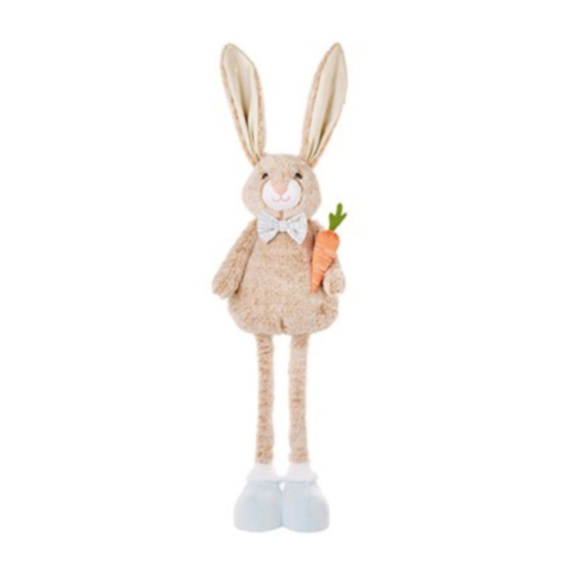 1M Standing Rabbit with Carrot and Extendable Legs