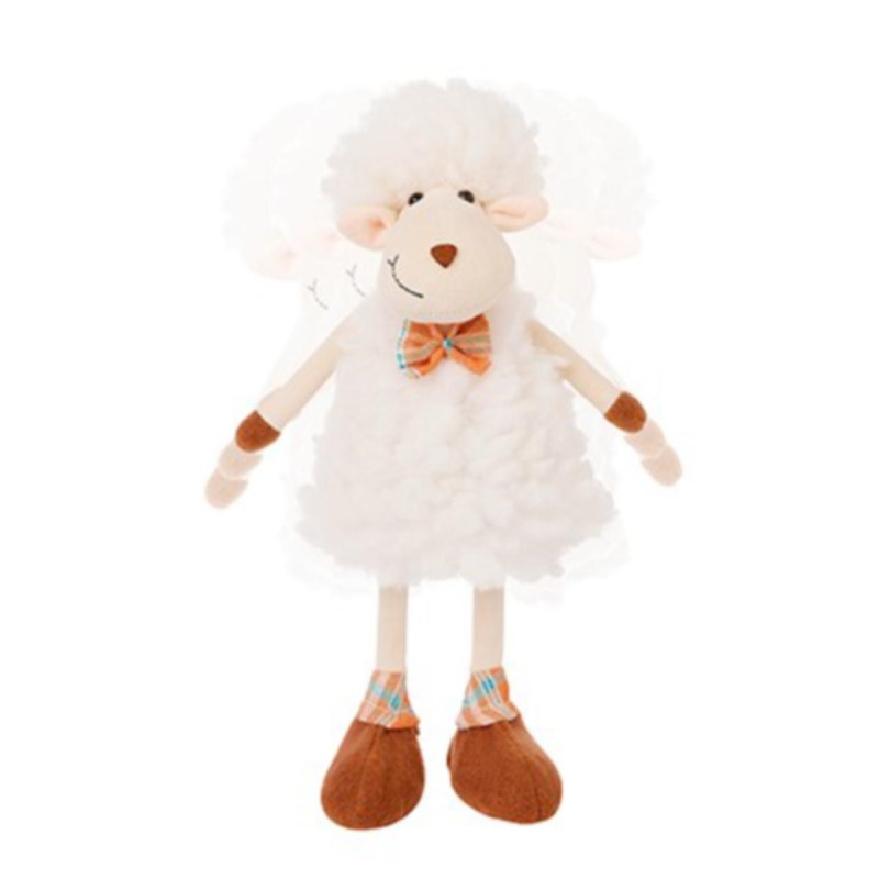 25cm Woolly Sheep Wobbler