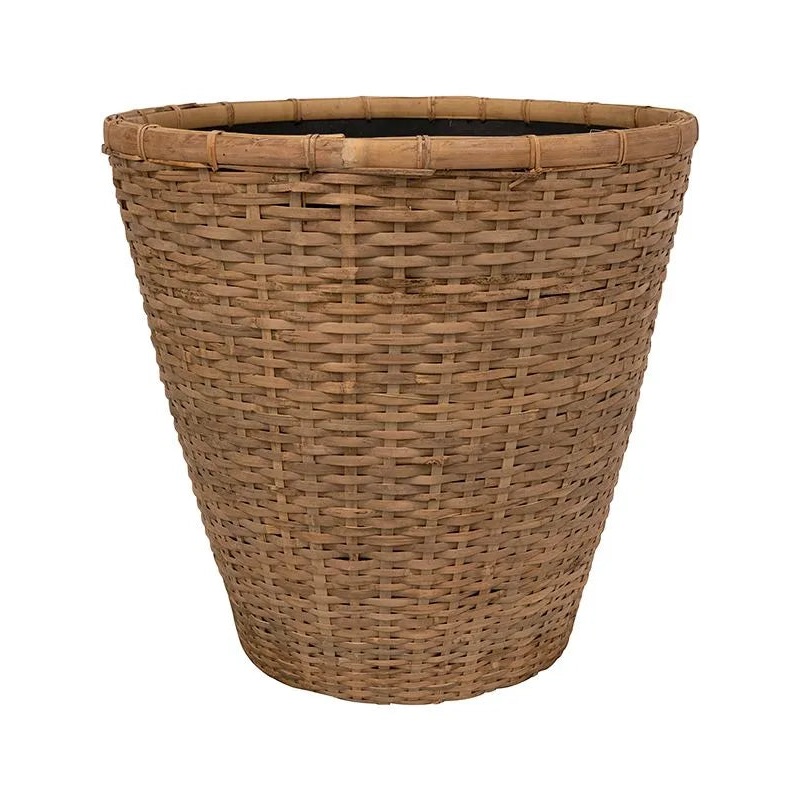 Daina Plant Pot 46cm Height 44cm Dia Pot Bamboo