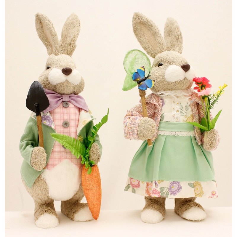 EASTER BUNNY FOLK SMALL 2 ASSORTED