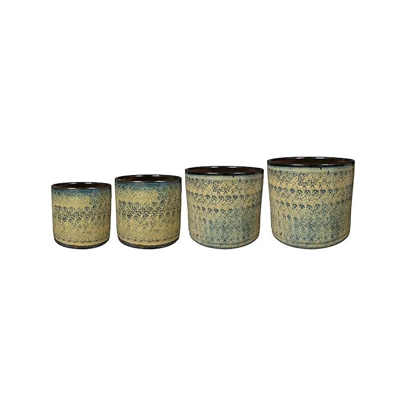 Novan Plant Pot 30cm Height cm Dia Pot Thyme (set of 4)