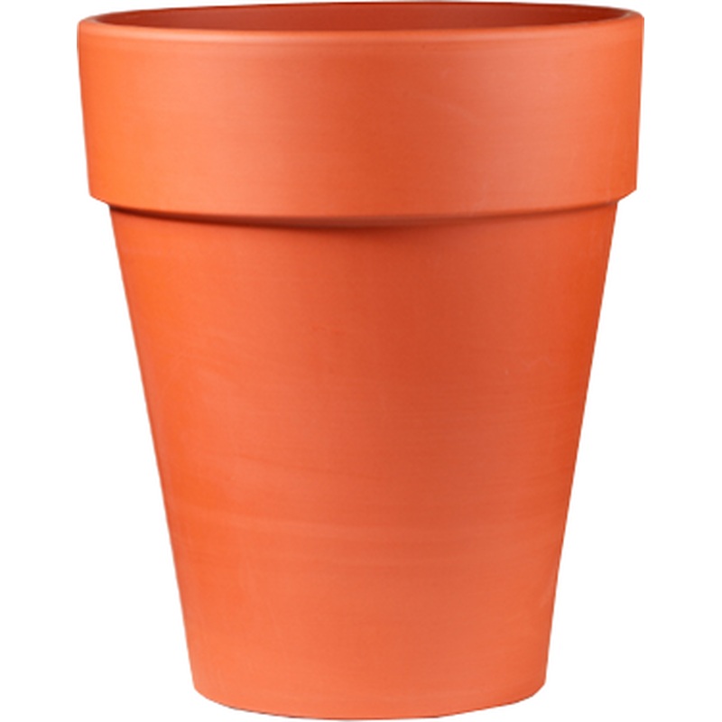 Traditional Terracotta Long Tom Pot 44.5cm H51.5cm