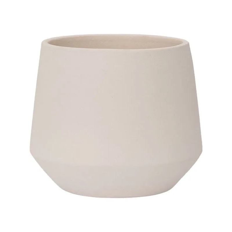 Ceramic Plant Pot 11cm Height 8.5cm Dia Julia XS Vanilla White