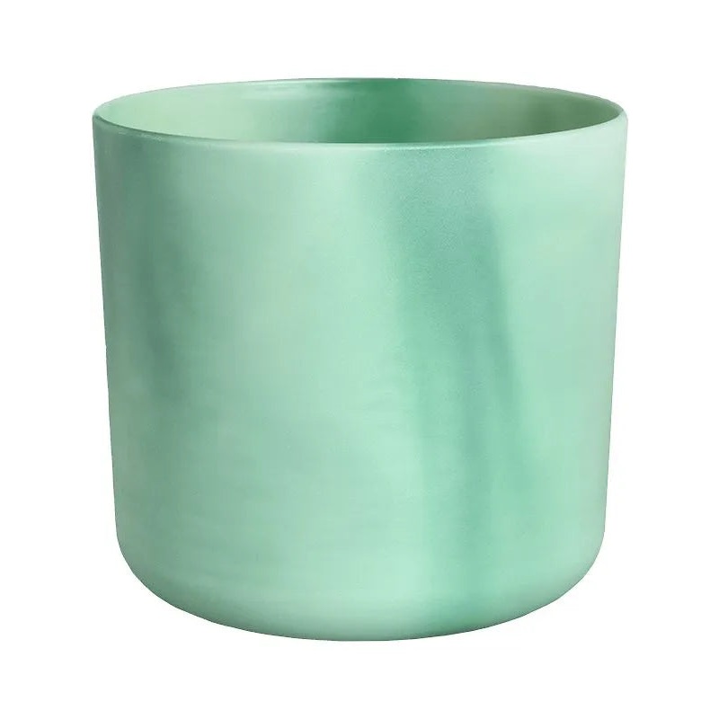 The Ocean Collection Plant Pot 13cm Height 13cm Dia Round Pacific Green