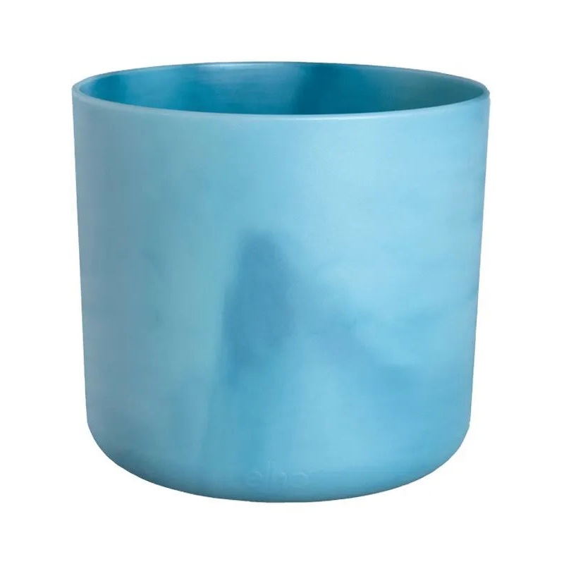 The Ocean Collection Plant Pot 20cm Height 21cm Dia Round Atlantic Blue