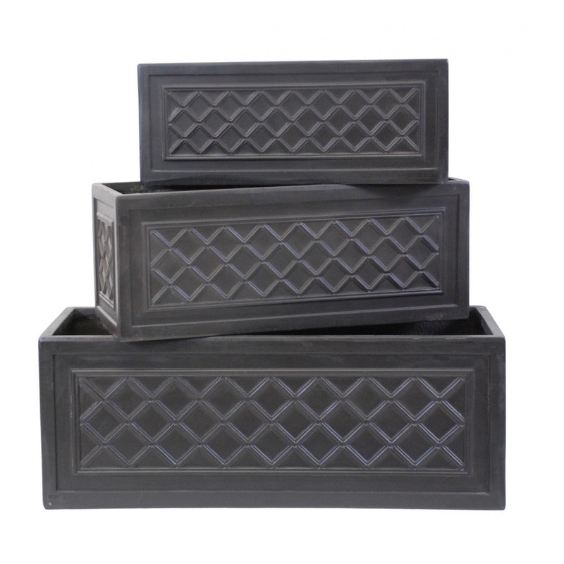 TROUGH FRAME PLANTER 75X27X27