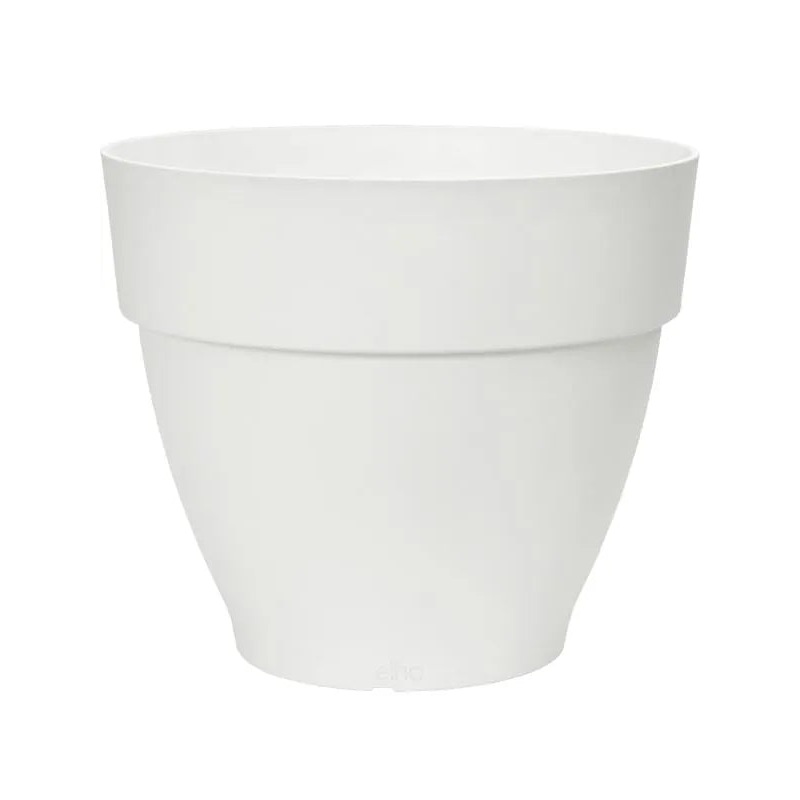 Vibia Plant Pot 17cm Height 19cm Dia Campana Round White