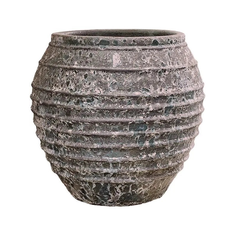 Baq Lava Plant Pot 80cm Height 55cm Dia Balloon Relic Black