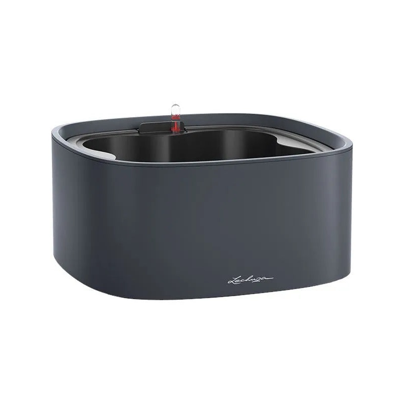 Lechuza Pila Color Stick Plant Pot 16.6cm Height 33cm Dia All Inclusive Set Slate