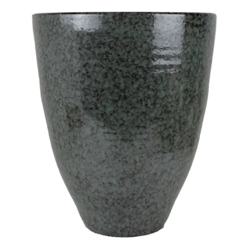One and Only Plant Pot 50cm Height 36cm Dia Pot Reactive Green