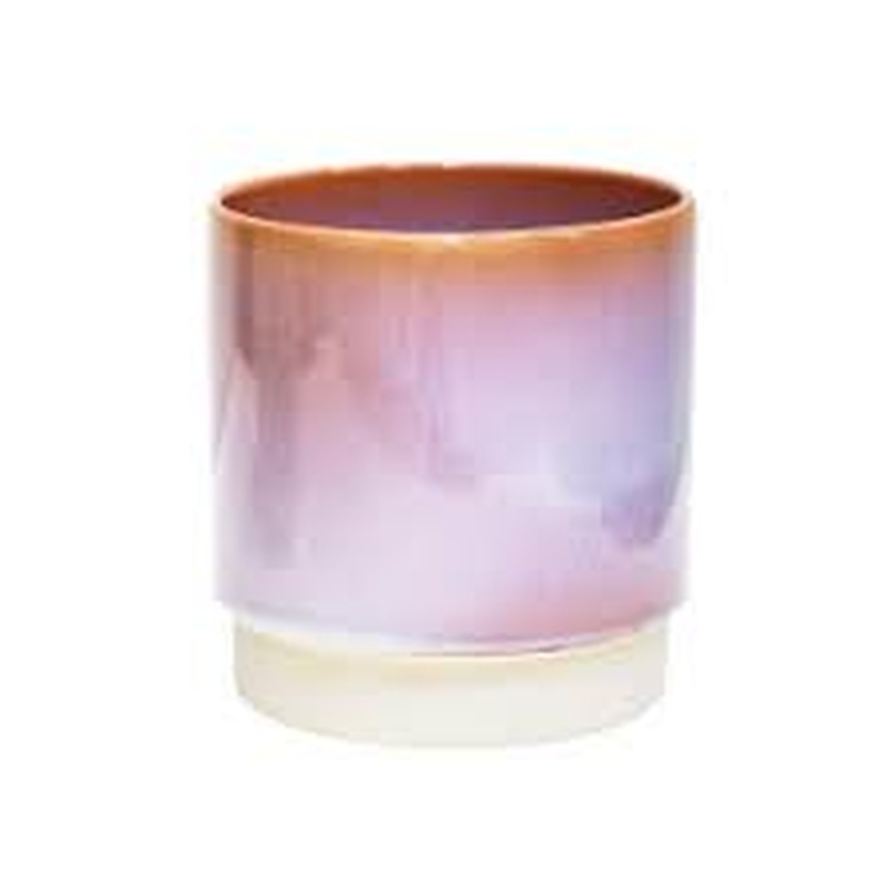 Copenhagen Two Tone Pink Planter H19.5cm 18.5cm
