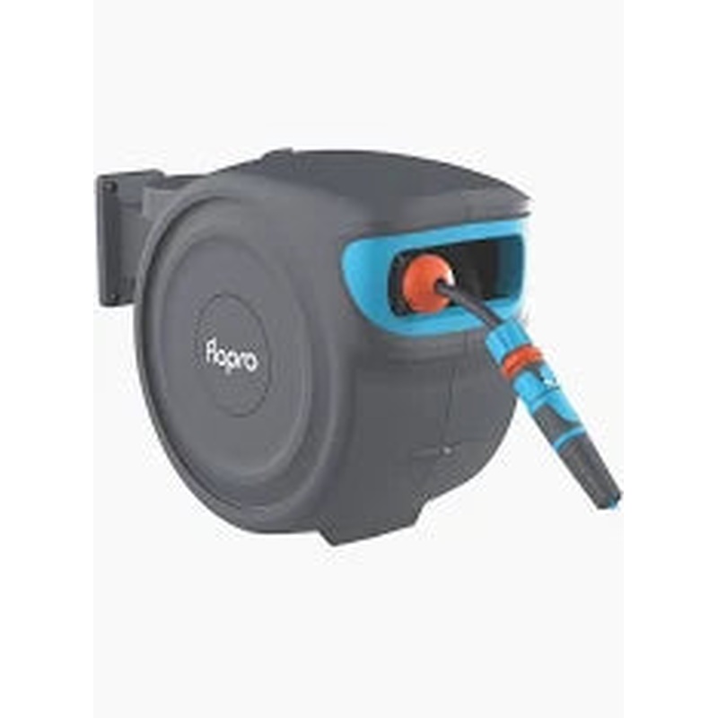 Florpo Auto Rewind Wall Mounted Hose Reel with 20m Hose