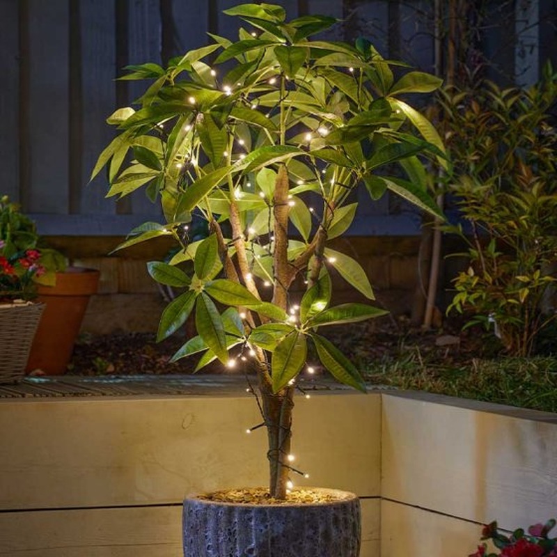 100 Warm White LEDs String Lights