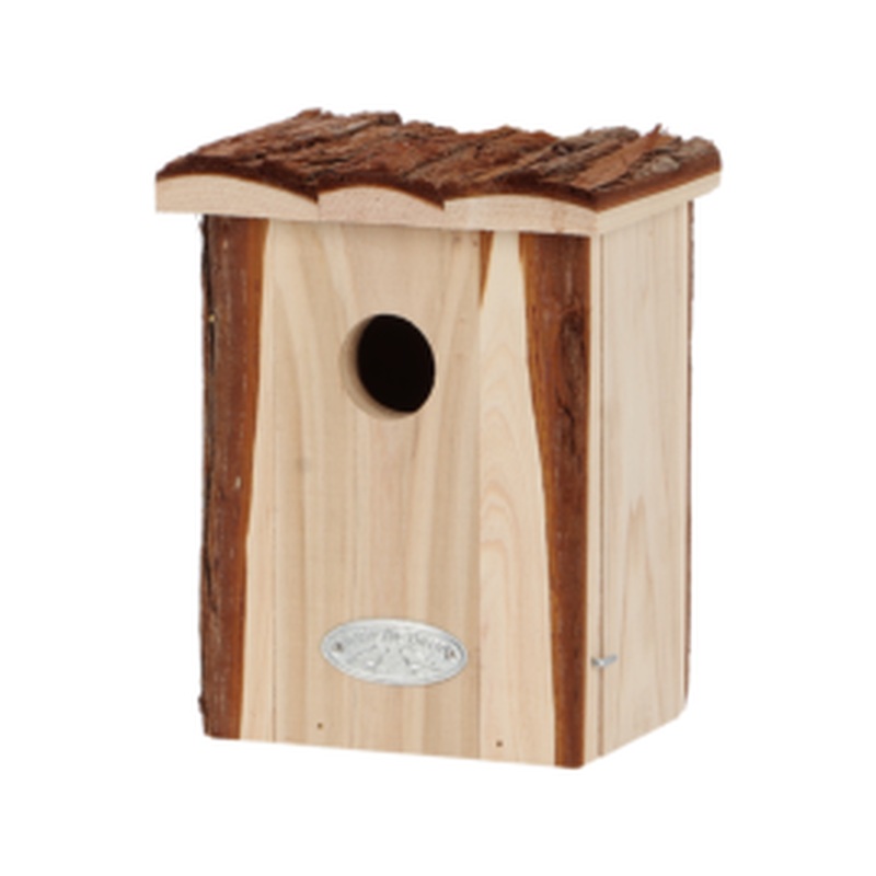 Bird House Winter Wren Bark Roof