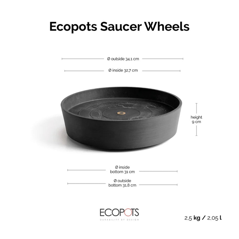 Saucer Oslo Wheels 35 Dark grey