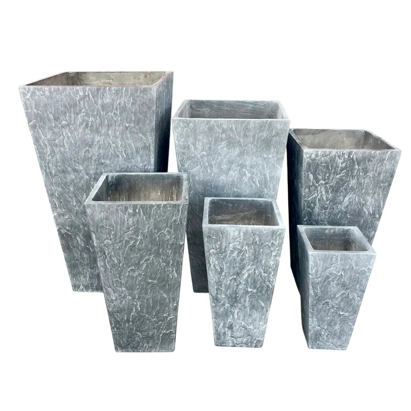 TALL TAPER SQ. PLANTER S48H87