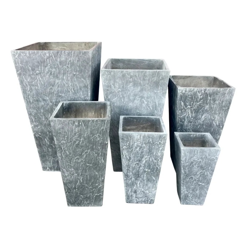 TALL TAPER SQ. PLANTER S55H100