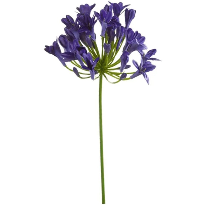 Agapanthus Artificial Plant Premium Faux 75cm Height