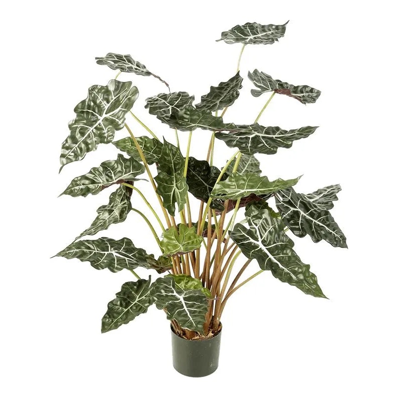 Alocasia Artificial Plant Premium Faux 110cm Height