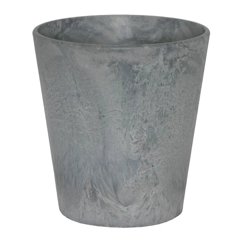 Artstone Plant Pot 14cm Height 12cm Dia Claire pot grey