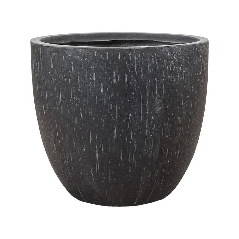 Baq Raindrop Plant Pot 33cm Height 32cm Dia Couple Anthracite