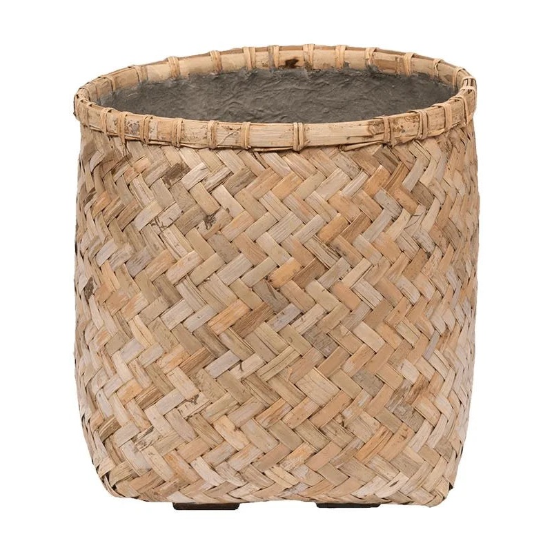 Bohemian Plant Pot 36cm Height 37cm Dia Zayn XXS Bamboo