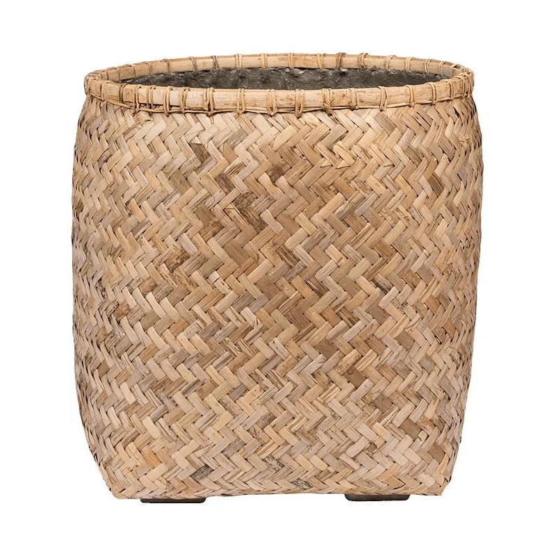 Bohemian Plant Pot 60cm Height 55cm Dia Zayn M Bamboo