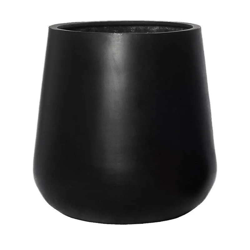Fiberstone Plant Pot 46cm Height 32cm Dia Pax M Black