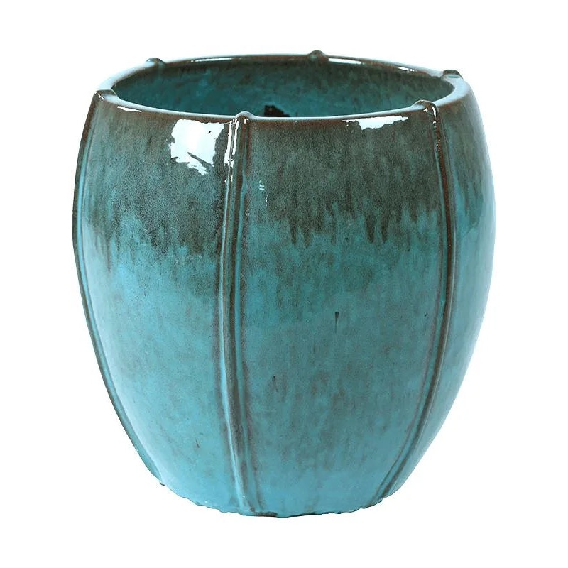 Moda Plant Pot 55cm Height 45cm Dia Emperor Turquoise