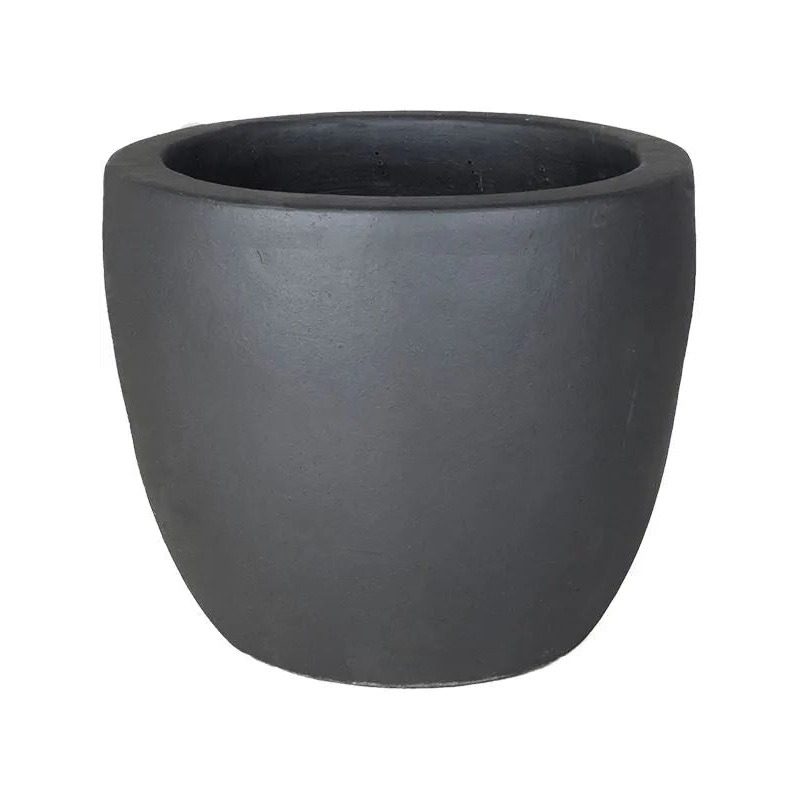 Plain Plant Pot 34cm Height 31cm Dia Couple Anthracite