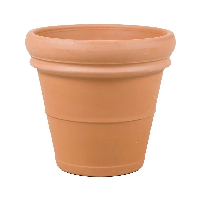 Terra Cotta Plant Pot 37cm Height 36cm Dia Doppio bordo