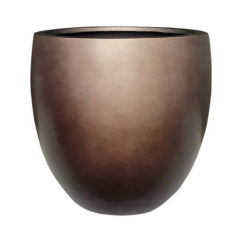 Baq Gradient Plant Pot 51cm Height 44cm Dia Balloon Matt Coffee