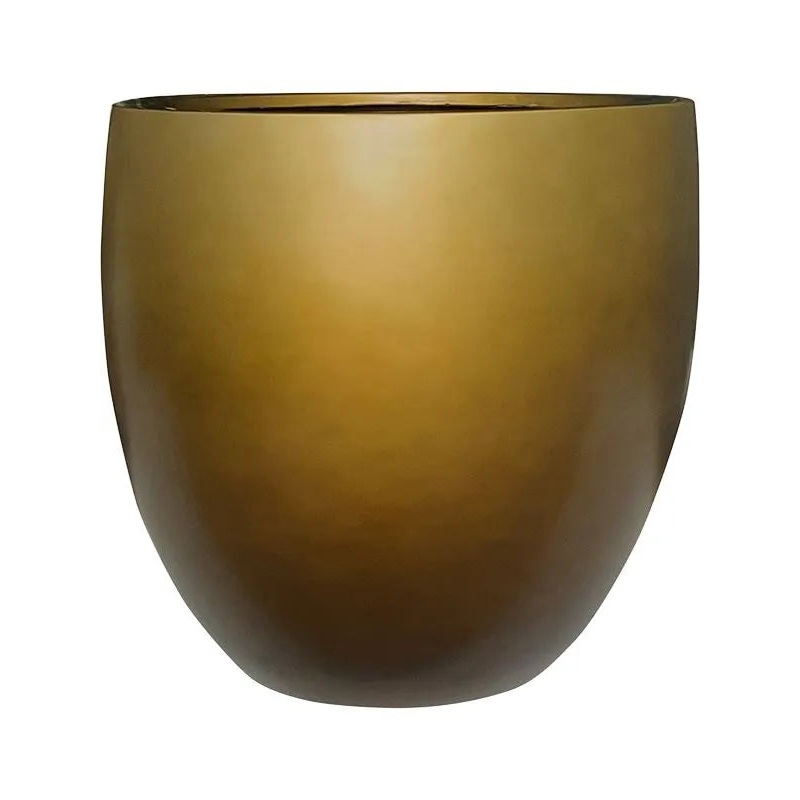 Baq Gradient Plant Pot 51cm Height 44cm Dia Balloon Matt Honey