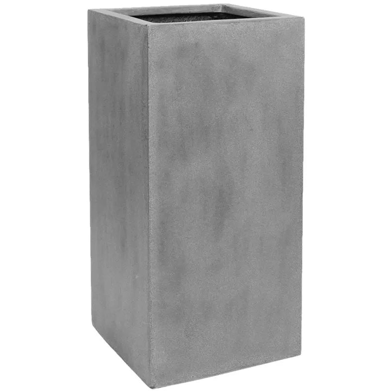 Fiberstone Plant Pot 60cm Height 29cm Dia Bouvy M Grey