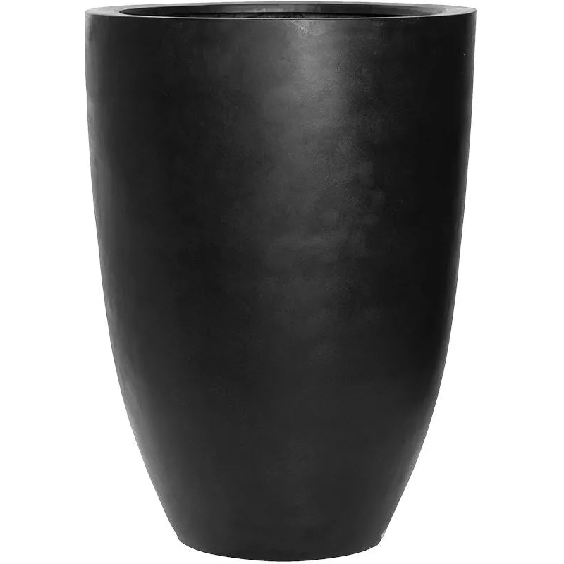 Fiberstone Plant Pot 72cm Height 42cm Dia Ben XL Black