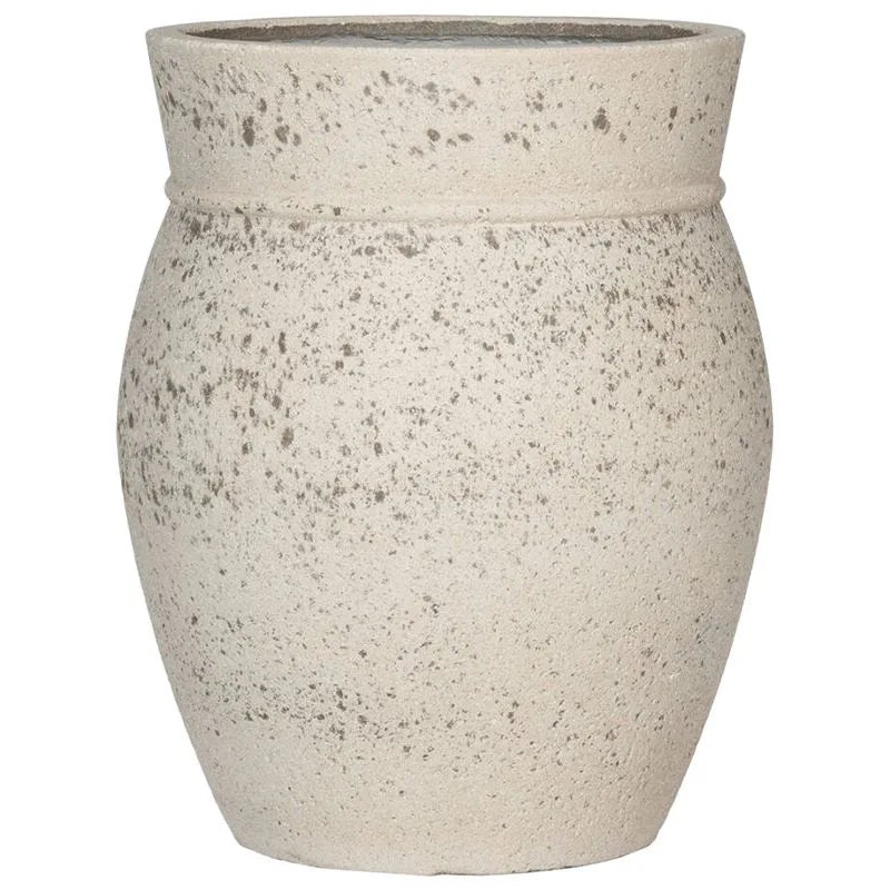 Mediterranean Plant Pot 68cm Height 44cm Dia Apollo L Chalk White