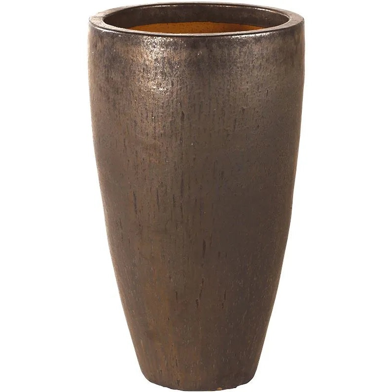 Plain Plant Pot 110cm Height 44cm Dia Partner Sepia