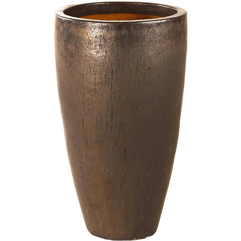 Plain Plant Pot 90cm Height 42cm Dia Partner Sepia