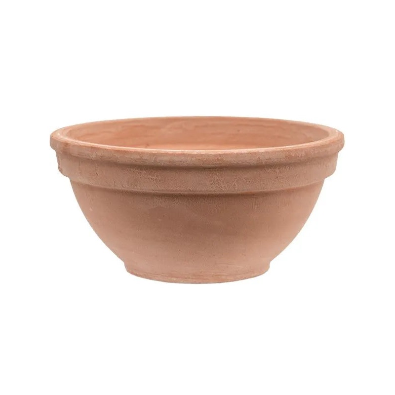 Terra Cotta Plant Pot 12cm Height 24cm Dia Bowl Antiques