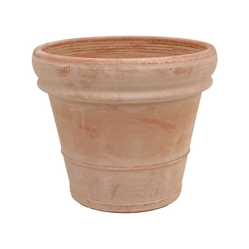 Terra Cotta Plant Pot 41cm Height 41cm Dia Doppio bordo antiques