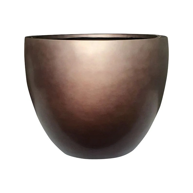 Baq Gradient Plant Pot 70cm Height 76cm Dia Couple Matt Coffee