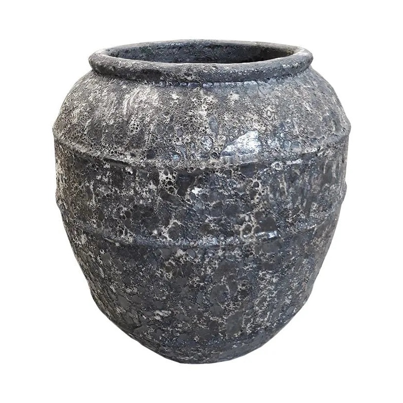 Baq Lava Plant Pot 80cm Height 46cm Dia Balloon Relic Black