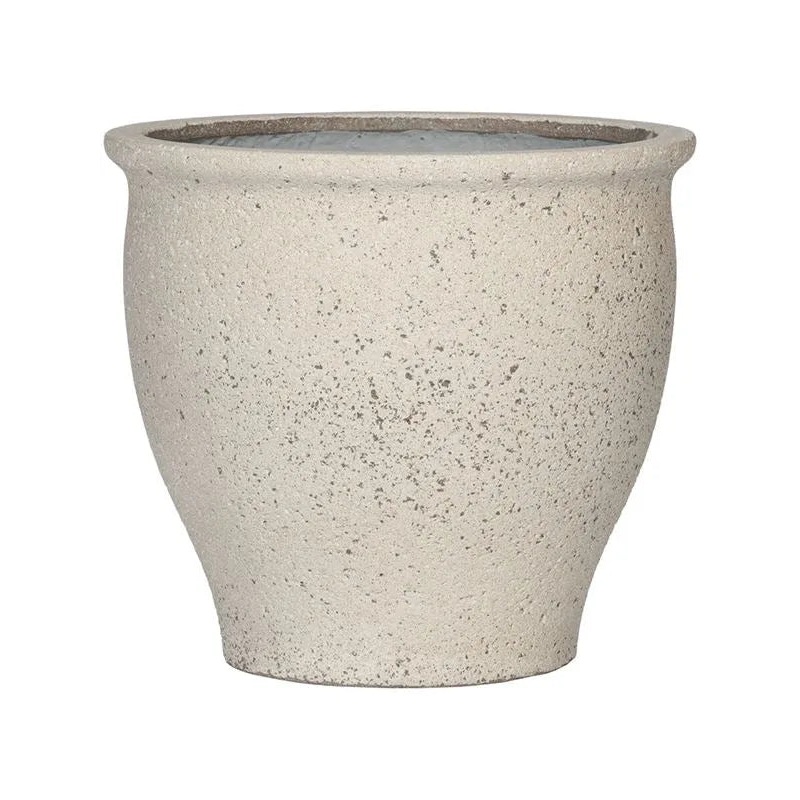 Mediterranean Plant Pot 47cm Height 45cm Dia Poseidon M Chalk White