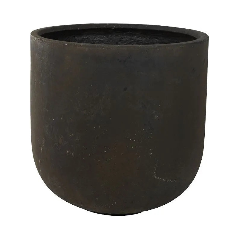 Static (GRC) Plant Pot 41cm Height 35cm Dia Couple black