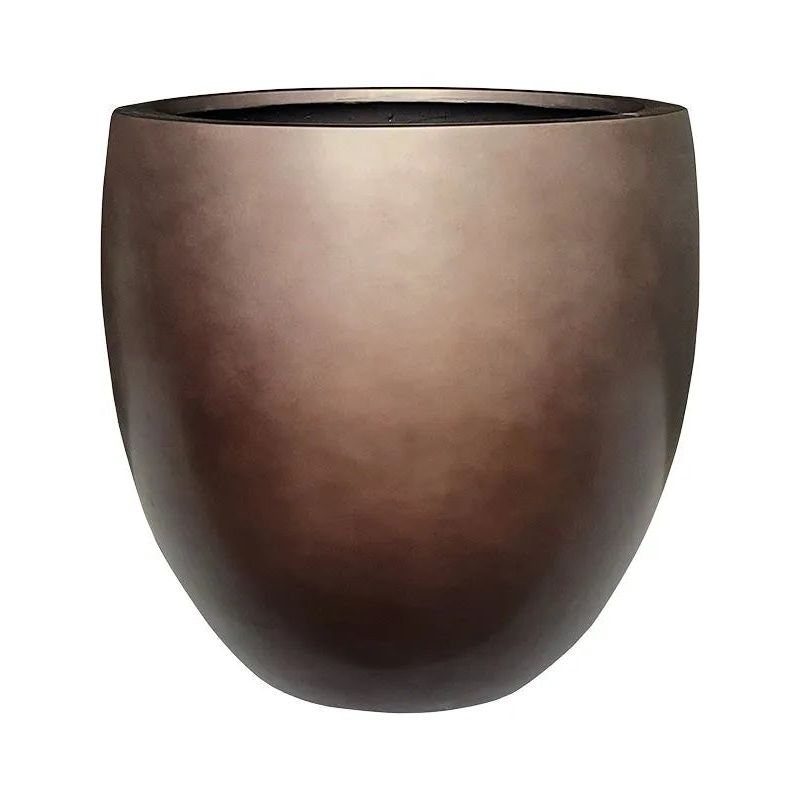 Baq Gradient Plant Pot 68cm Height 57cm Dia Balloon Matt Coffee