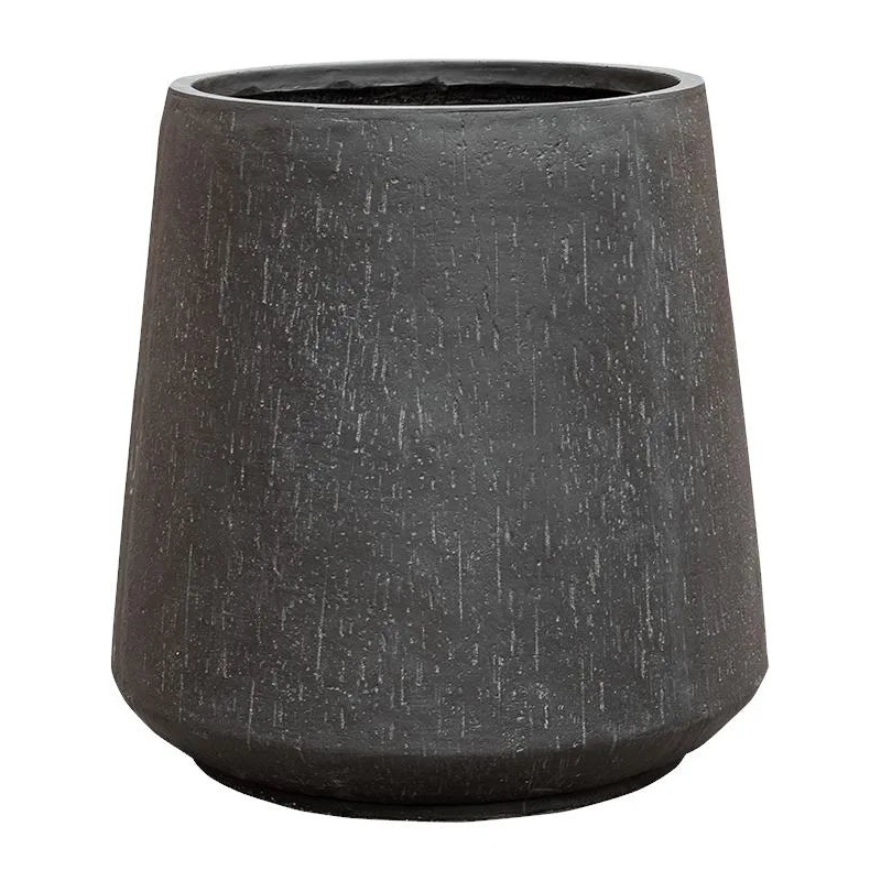 Baq Raindrop Plant Pot 55cm Height 38cm Dia Darcy High Anthracite