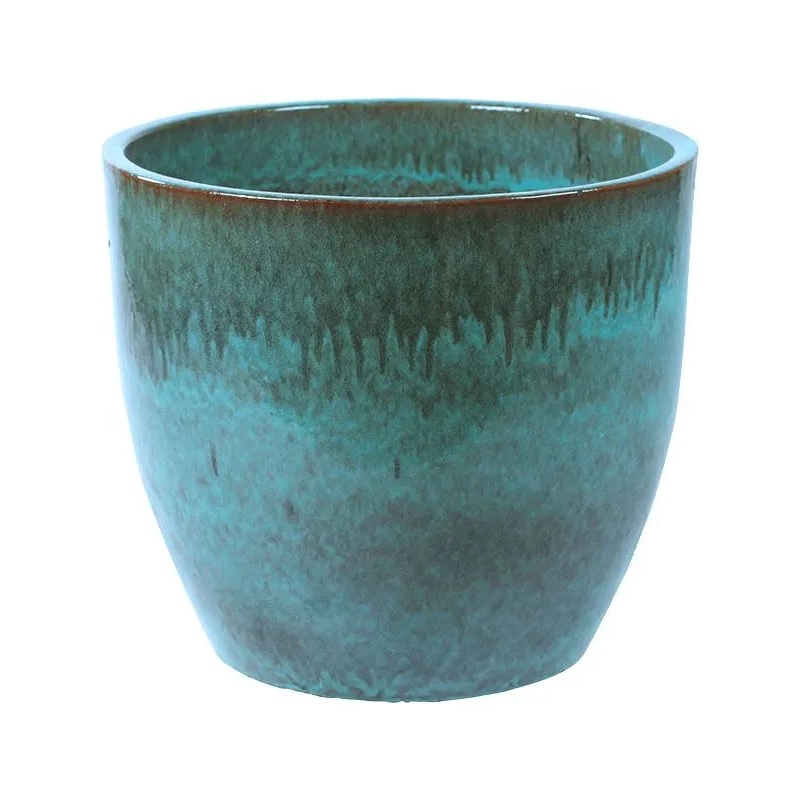 Pure Plant Pot 60cm Height 64cm Dia Couple Turquoise