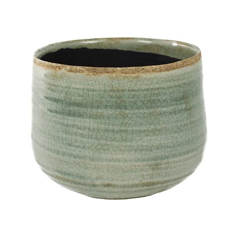 Iris Plant Pot 15cm Height 14.5cm Dia Pot Mint