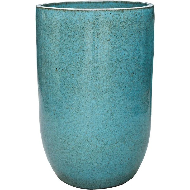Pure Plant Pot 79cm Height 48cm Dia Partner Turquoise