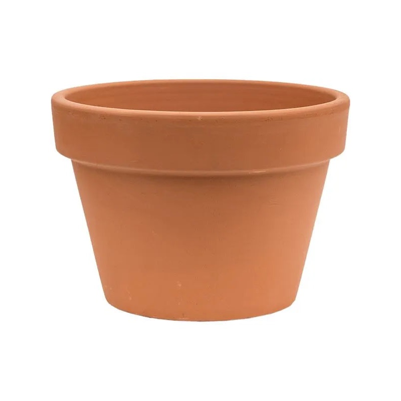 Terra Cotta Plant Pot 17cm Height 24cm Dia Flowerpot